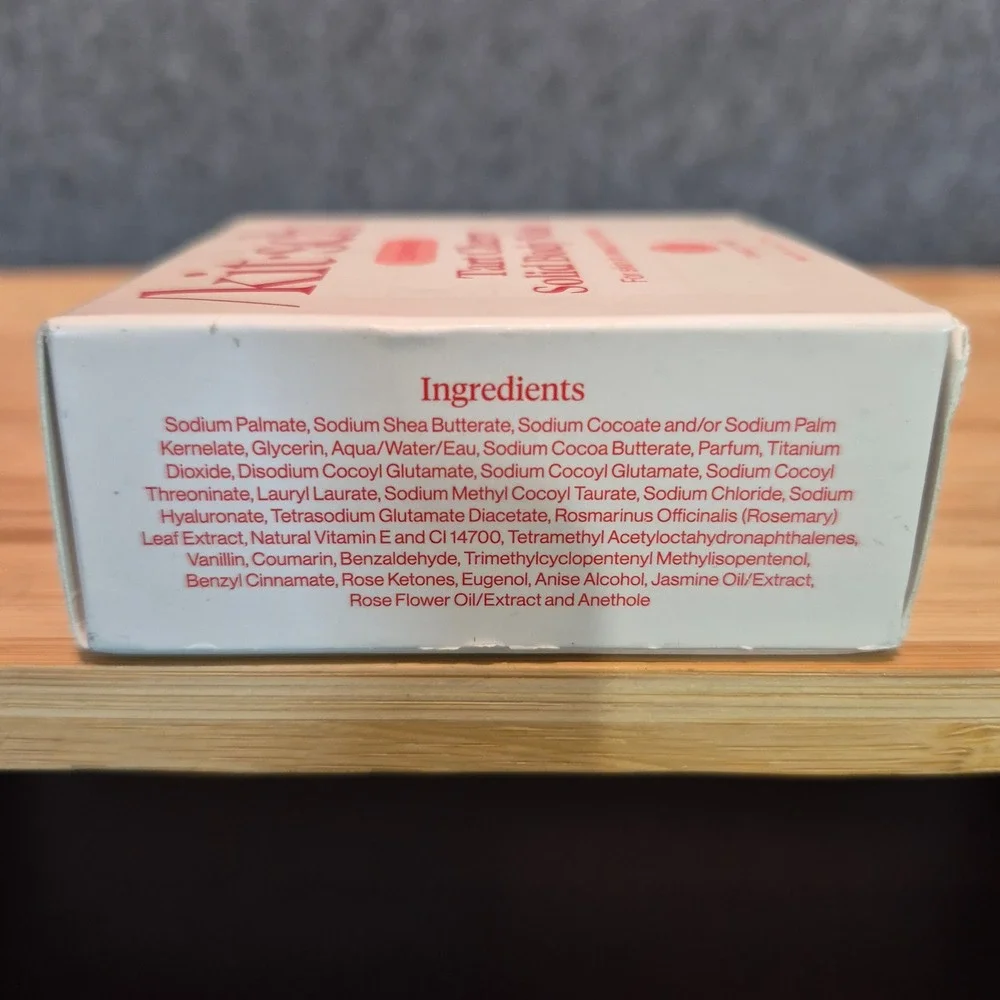 New Kitsch Tart Cherry Solid Body Wash Bar 4oz cleanser granola sustainable